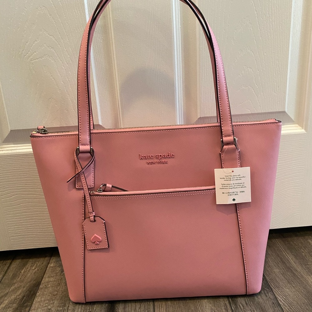 Kate Spade Cameron Monotone Pocket Tote - NWT